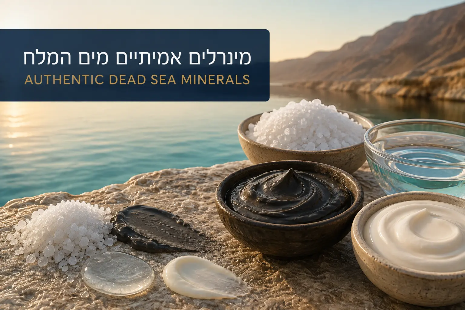 מלח ים המלח סיטונאי - Dead Sea salt wholesale bulk supply