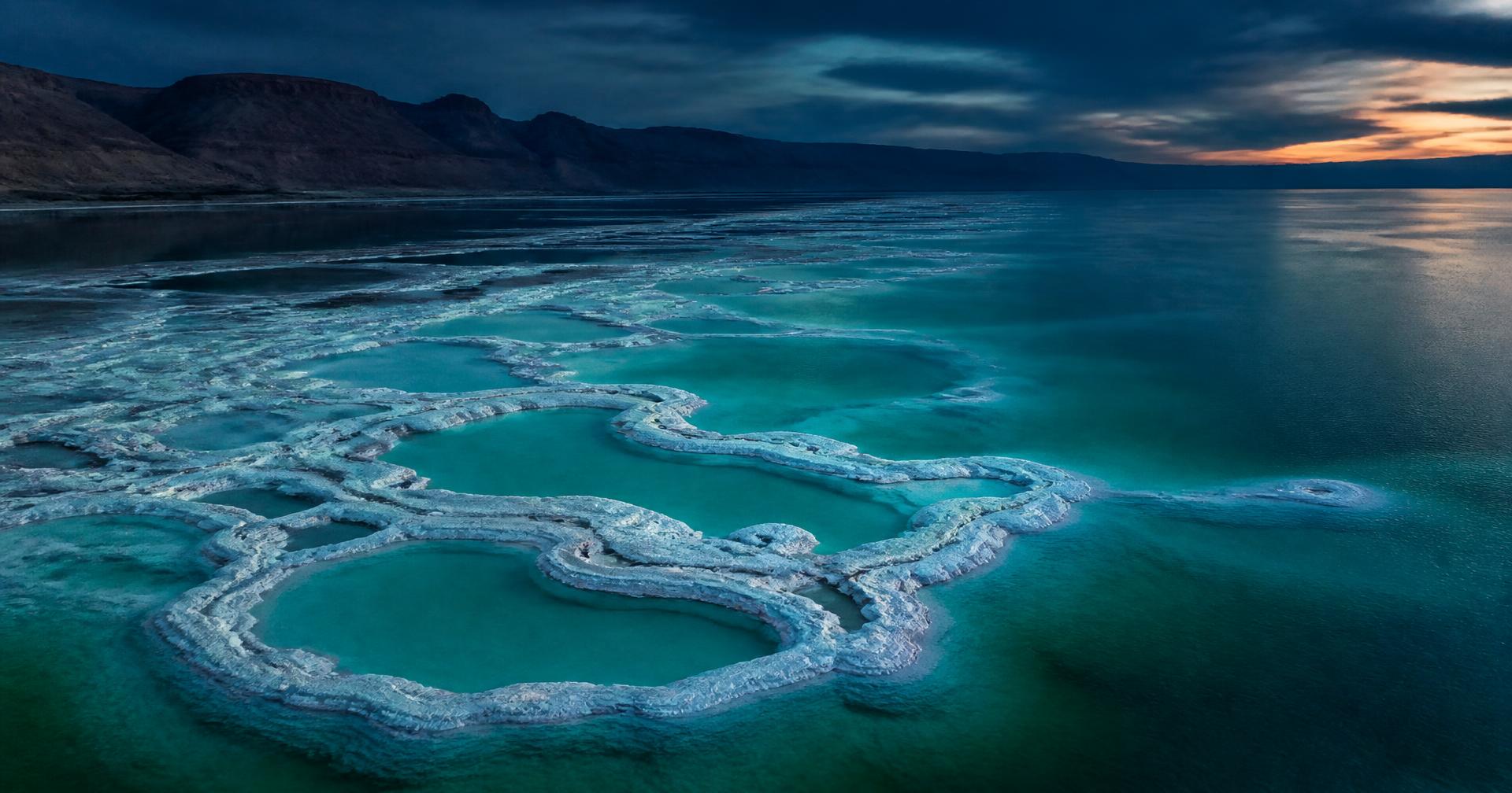 Dead Sea landscape Israel
